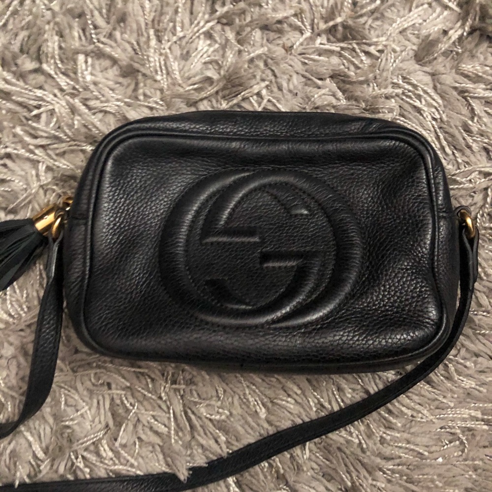 Soho Small Leather Disco Bag